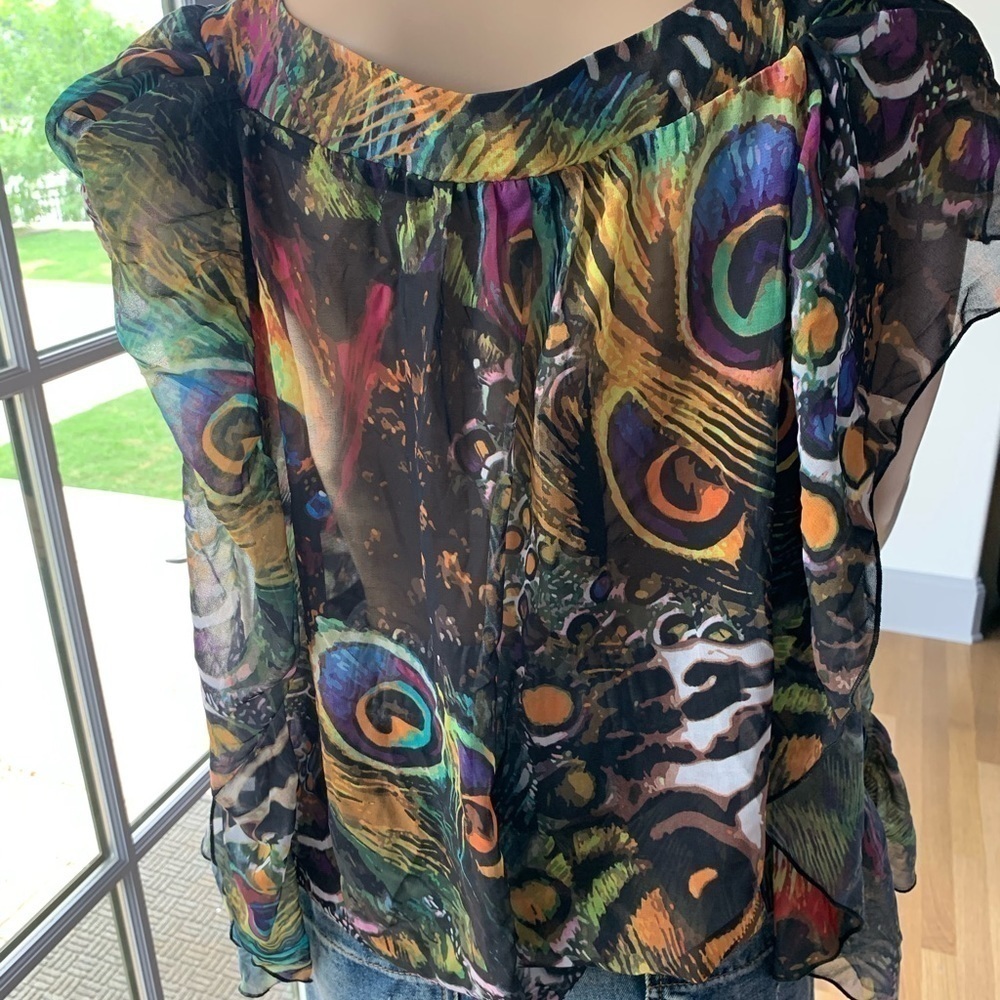 APART Multi-print Blouse - Picture 12 of 13